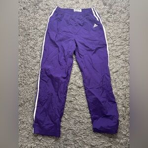 adidas Kids Purple Track Pants